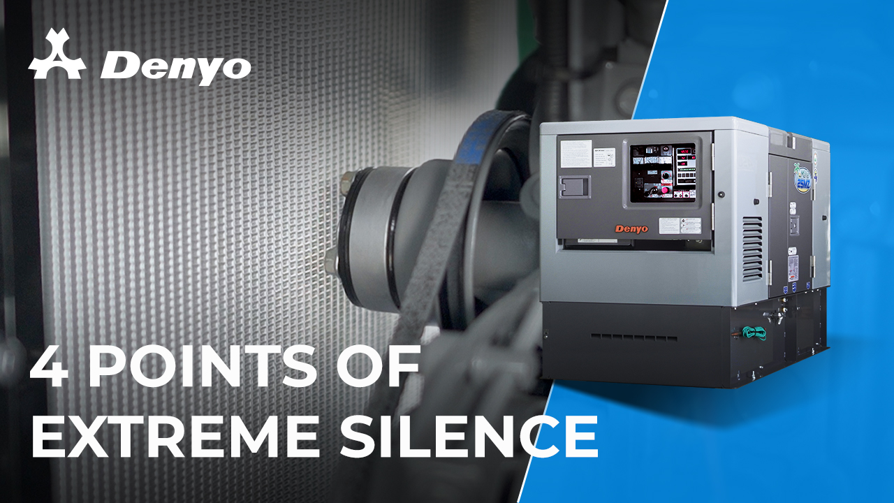 Denyo Malie DCA-25MZ – 4 Points of Extreme Silence