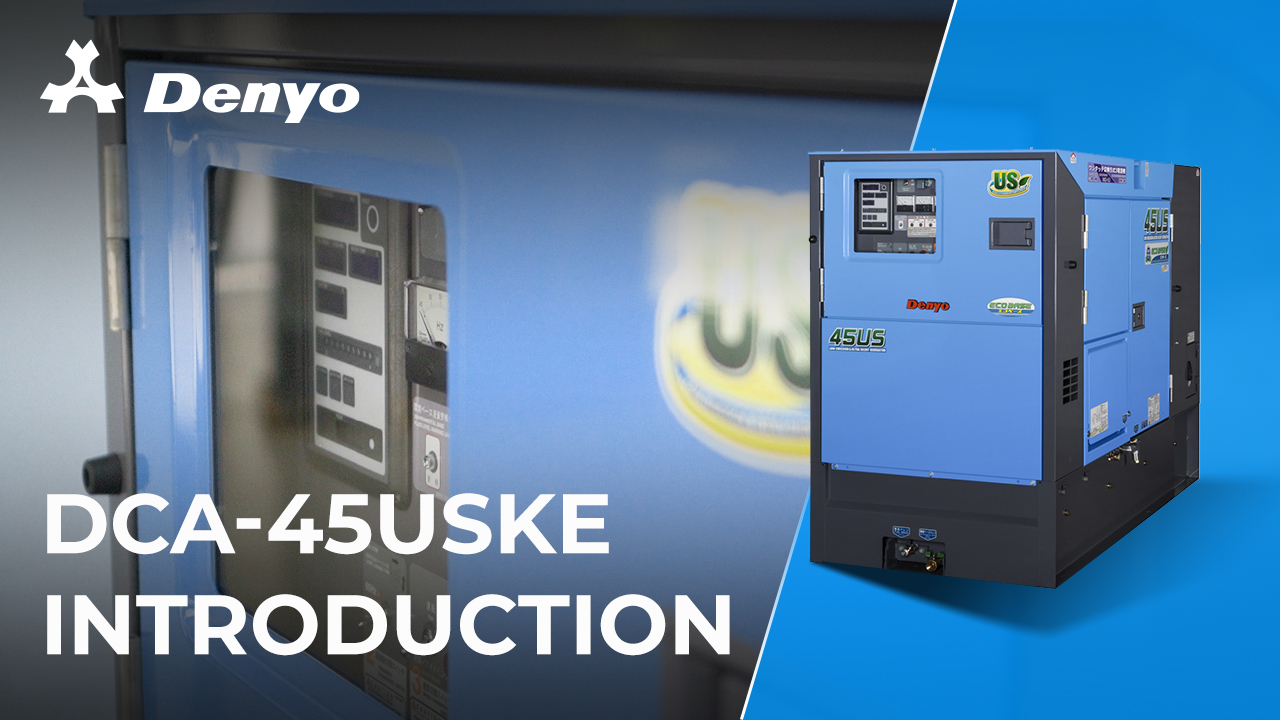 Denyo DCA-45USKE Generator - Introduction Video