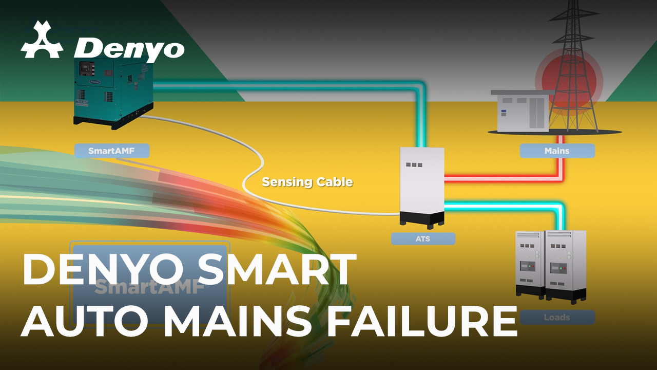 Denyo Smart Auto Mains Failure – Ensure Power Continuity for Businesses