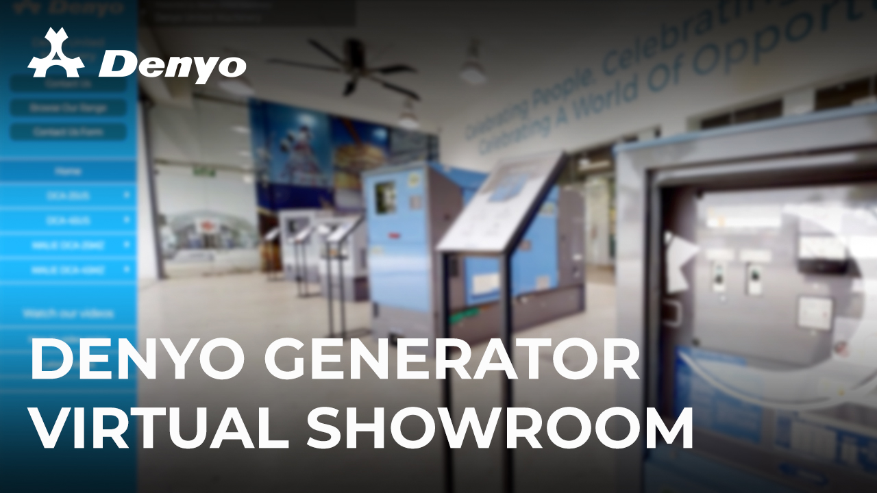 Welcome to Denyo's Quietest Generator Virtual Showroom