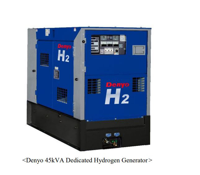 Denyo 45kVA Dedicated Hydrogen Generator