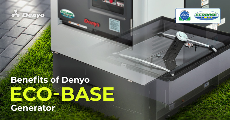 Benefits of Denyo ECO-BASE Generator
