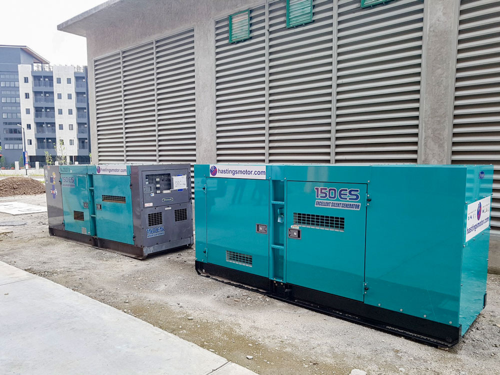 Denyo Silent Generator Power 30th Southeast Asian Games, The Philippines