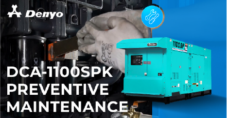 Preventive Maintenance Series – Denyo DCA-1100SPK Generator