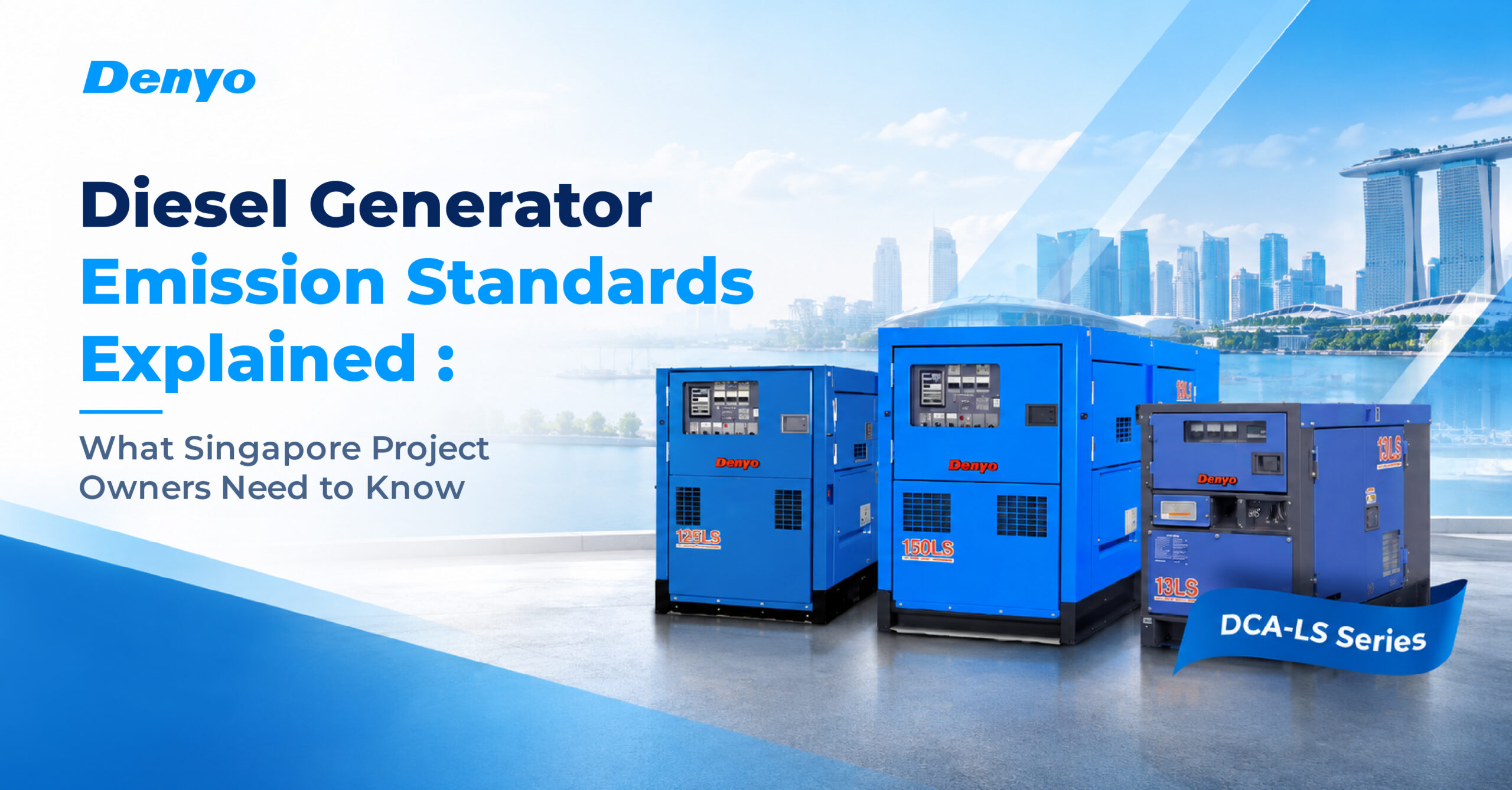 Diesel Generator Emission Standards Explained: What Singapore Project Owners Need to Know
